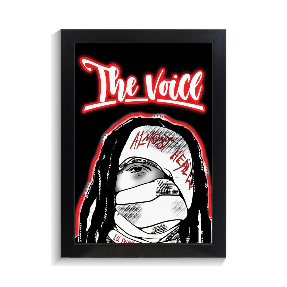 تابلو خواننده طرح لیل دورک کد PF-20439 تابلو خواننده طرح لیل دورک کد PF 20439