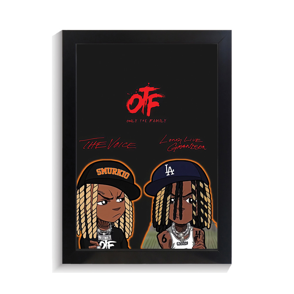 تابلو خواننده طرح لیل دورک کد PF-20442 تابلو خواننده طرح لیل دورک کد PF 20442