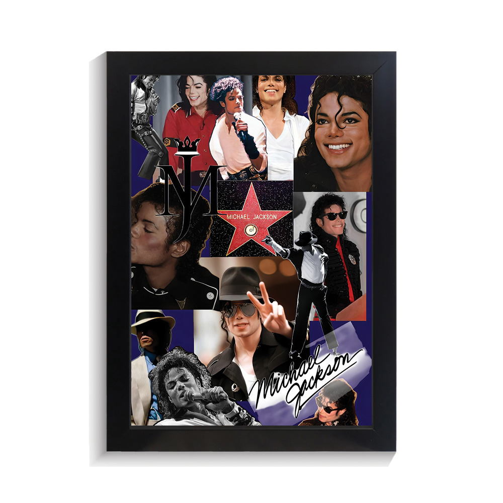 تابلو خواننده طرح مایکل جکسون کد PF-20462 تابلو خواننده طرح مایکل جکسون کد PF 20462