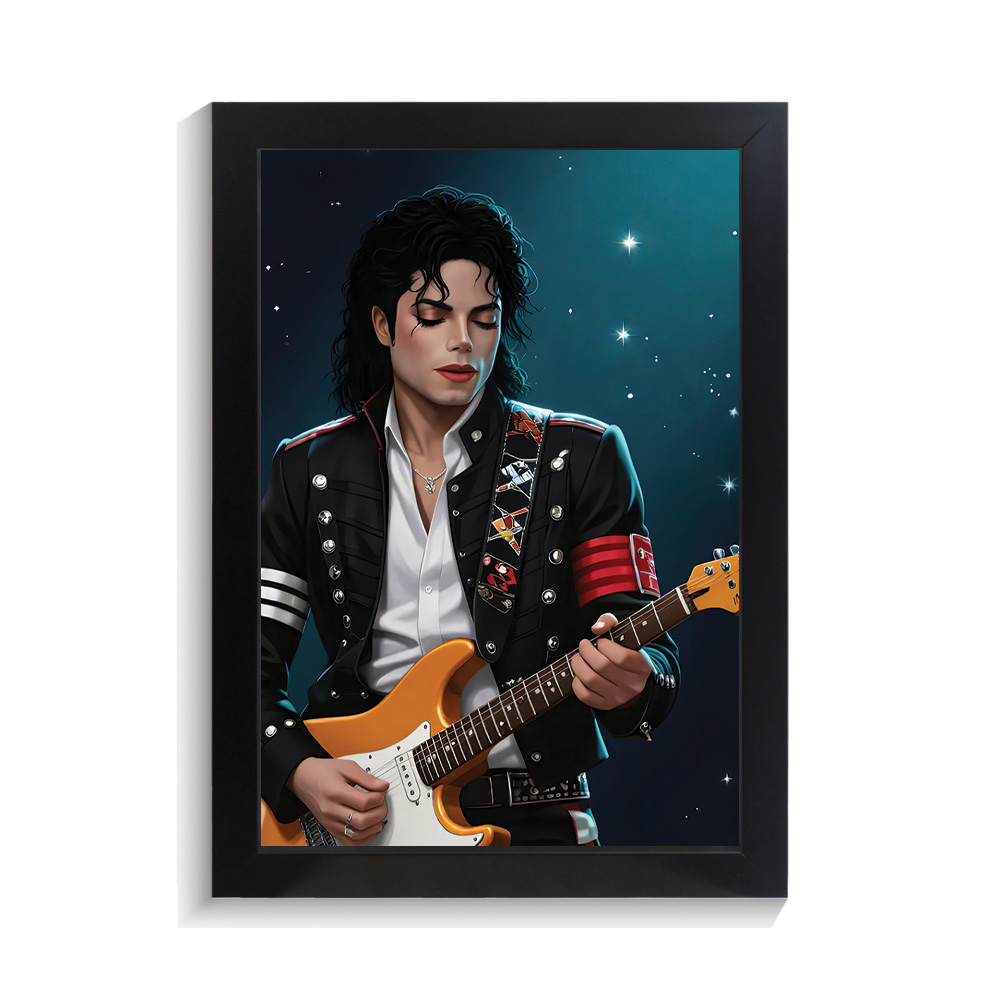 تابلو خواننده طرح مایکل جکسون کد PF-20464 تابلو خواننده طرح مایکل جکسون کد PF 20464