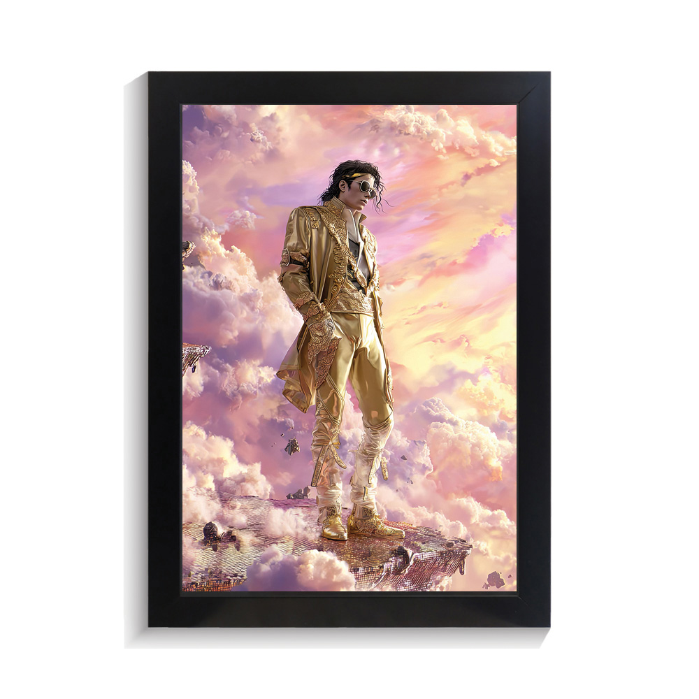 تابلو خواننده طرح مایکل جکسون کد PF-20466 تابلو خواننده طرح مایکل جکسون کد PF 20466