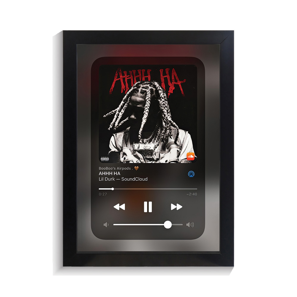 تابلو خواننده طرح موزیک پلیر AHHH HA لیل دورک کد PF-20440 تابلو خواننده طرح موزیک پلیر AHHH HA لیل دورک کد PF 20440