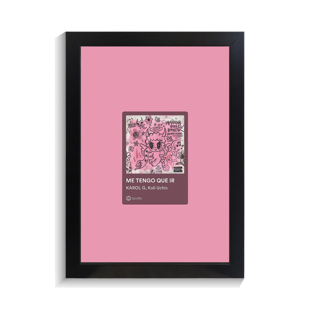 تابلو خواننده طرح موزیک پلیر ME TENGO QUE IR کارول جی کد PF-20301 تابلو خواننده طرح موزیک پلیر ME TENGO QUE IR کارول جی کد PF 20301