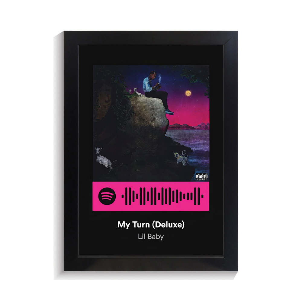 تابلو خواننده طرح موزیک پلیر My Turn لیل بیبی کد PF-20428 تابلو خواننده طرح موزیک پلیر My Turn لیل بیبی کد PF 20428