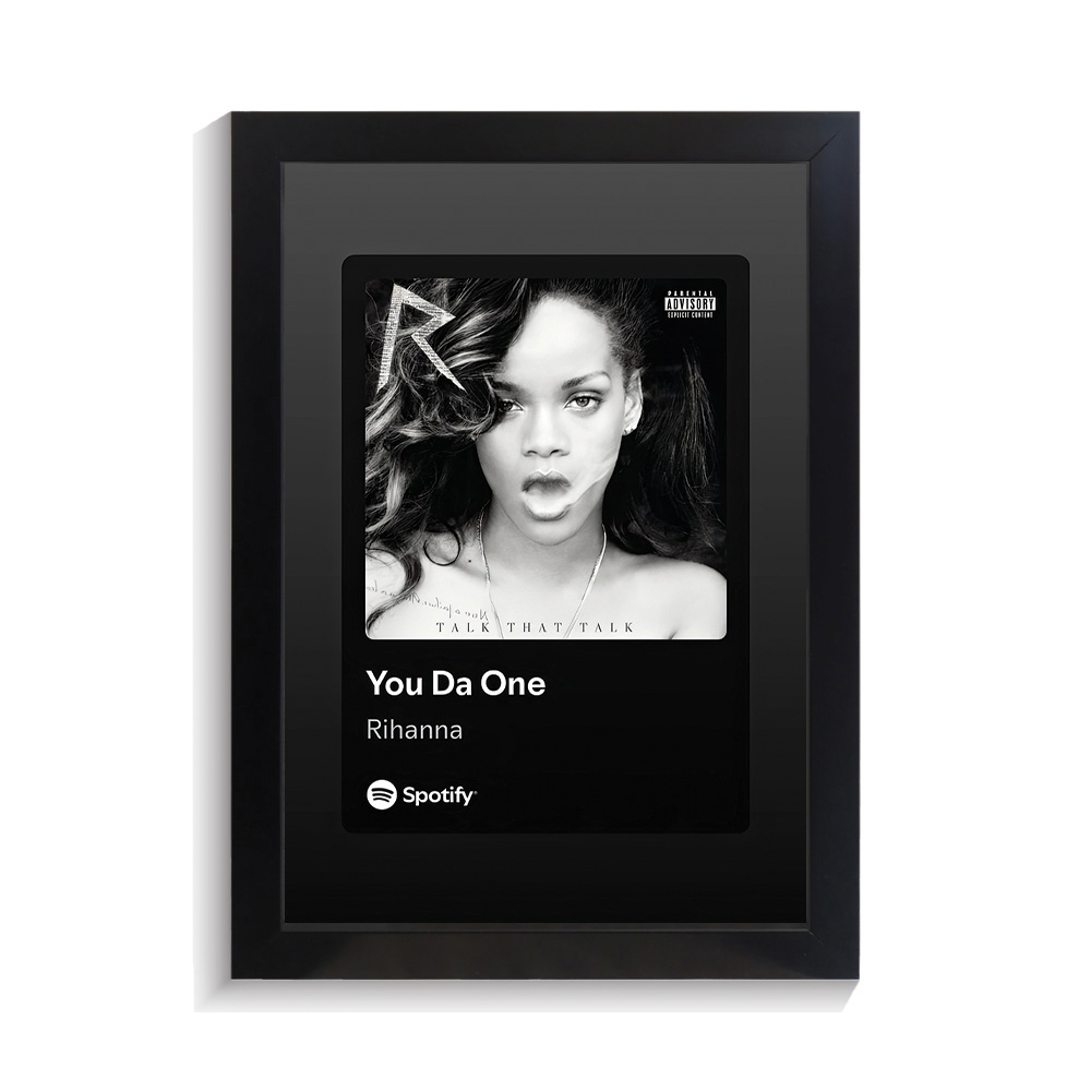تابلو خواننده طرح موزیک پلیر You Da one ریحانا کد PF-20505 تابلو خواننده طرح موزیک پلیر You Da one ریحانا کد PF 20505