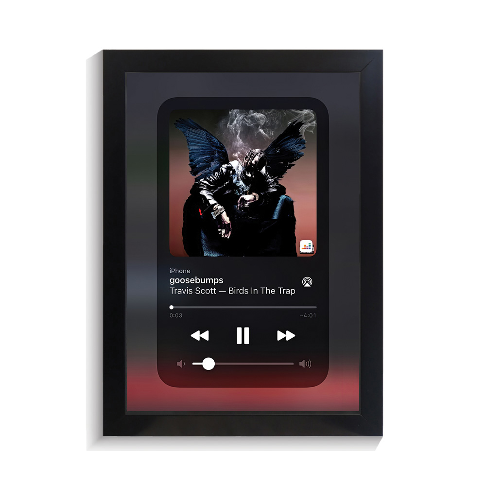 تابلو خواننده طرح موزیک پلیر goosebumps ترویس اسکات کد PF-20592 تابلو خواننده طرح موزیک پلیر goosebumps ترویس اسکات کد PF 20592