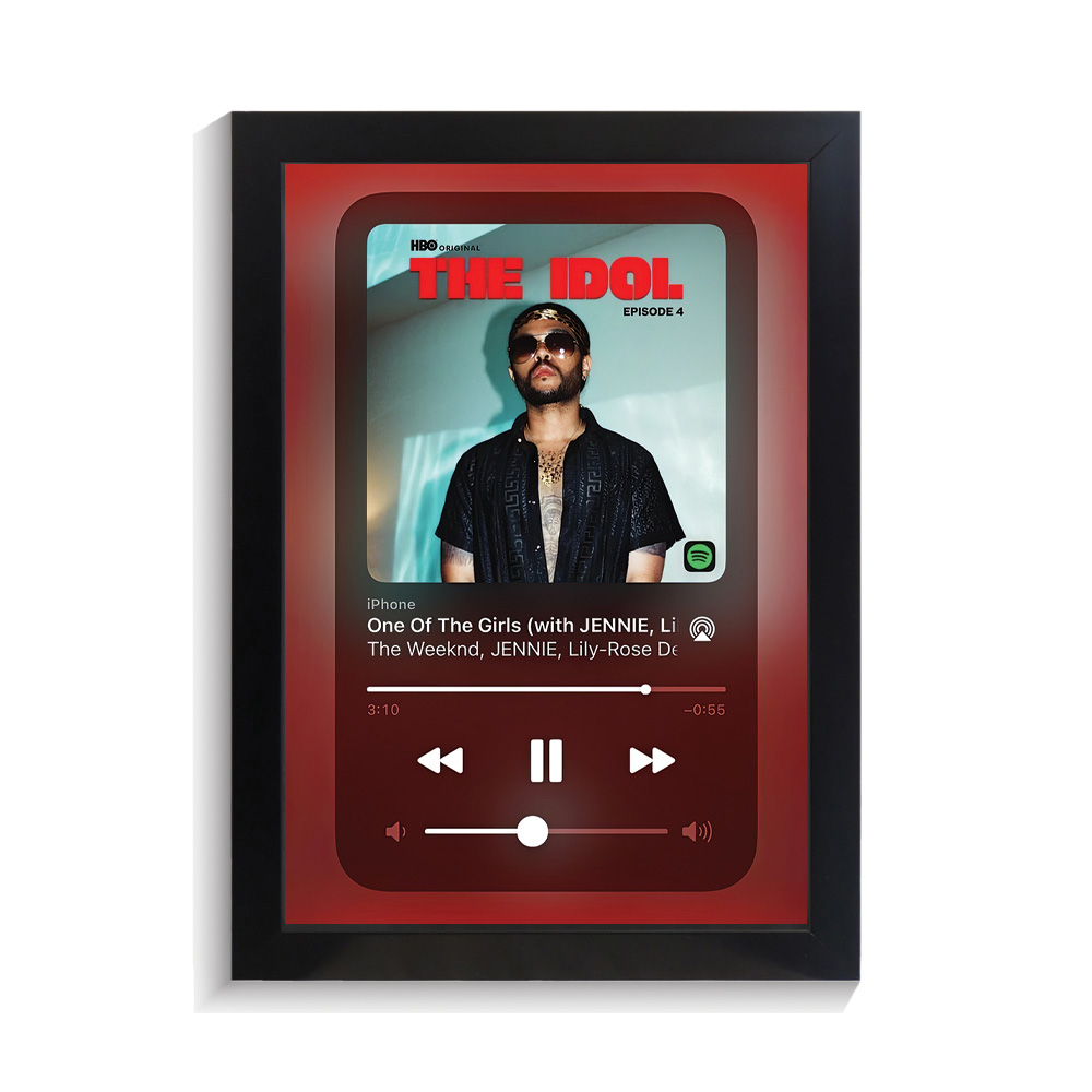 تابلو خواننده طرح موزیک پلیر one of the girls د ویکند کد PF-20578 تابلو خواننده طرح موزیک پلیر one of the girls د ویکند کد PF 20578