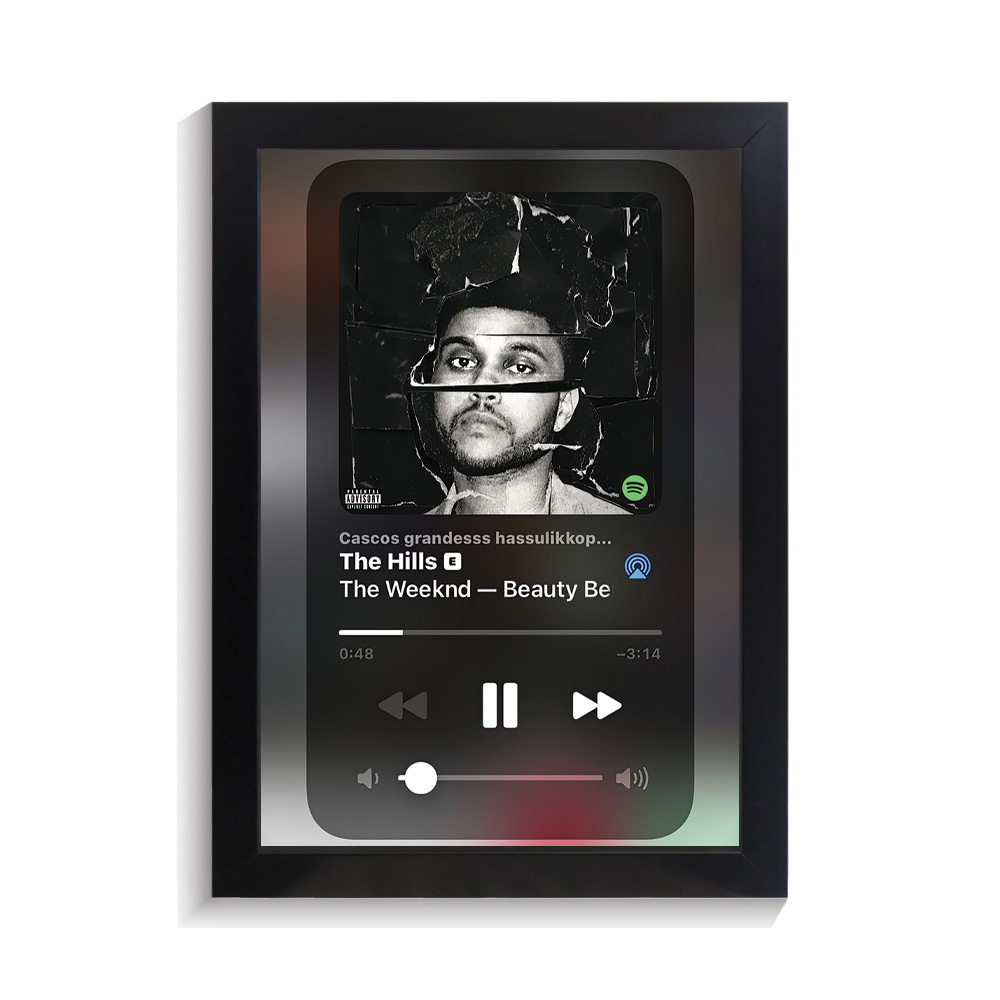 تابلو خواننده طرح موزیک پلیر the hills د ویکند کد PF-20568 تابلو خواننده طرح موزیک پلیر the hills د ویکند کد PF 20568