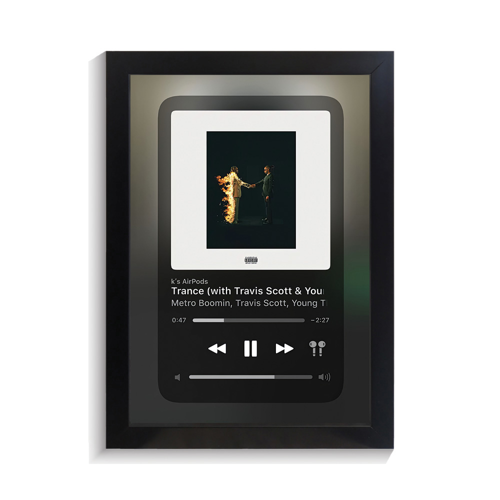 تابلو خواننده طرح موزیک پلیر trance ترویس اسکات کد PF-20598 تابلو خواننده طرح موزیک پلیر trance ترویس اسکات کد PF 20598