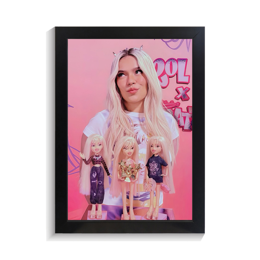 تابلو خواننده طرح کارول جی کد PF-20303 تابلو خواننده طرح کارول جی کد PF 20303