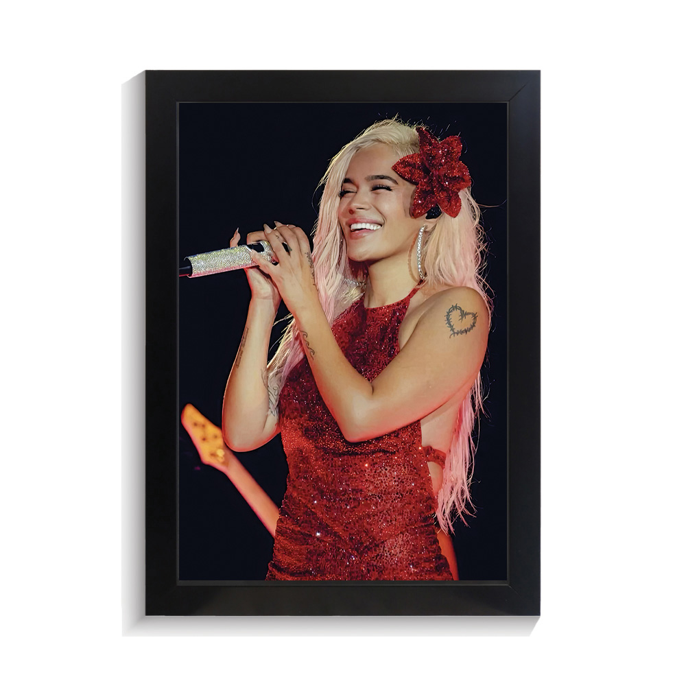 تابلو خواننده طرح کارول جی کد PF-20310 تابلو خواننده طرح کارول جی کد PF 20310