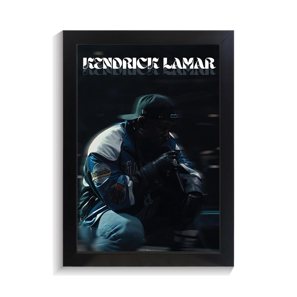 تابلو خواننده طرح کندریک لامار کد PF-20392 تابلو خواننده طرح کندریک لامار کد PF 20392